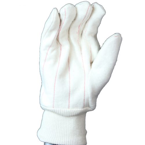 COTTON 1016 WHITE OX 22 OZ ELASTIC WRIST GLOVE American Glove