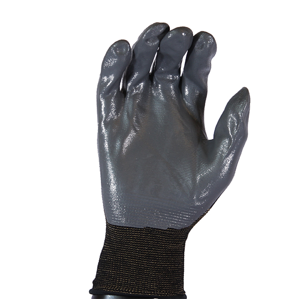 12 Pack - SHOWA Atlas 370 Black Work Gloves - Large