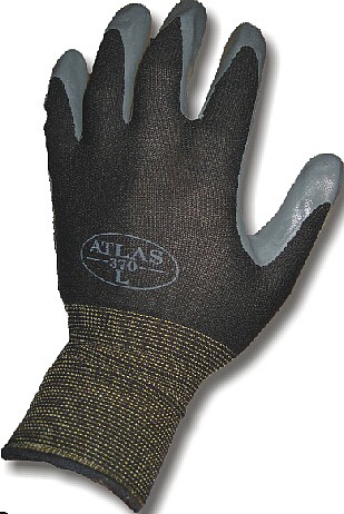 Showa® Atlas® 370 Flat Nitrile Coated Gloves - XL S-19891-X - Uline