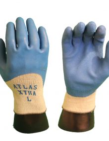 Showa Atlas 341 OptiGrip Work Glove with Rubber Coated Palm Size XL - 12  Pack - 4J Hose and Supply