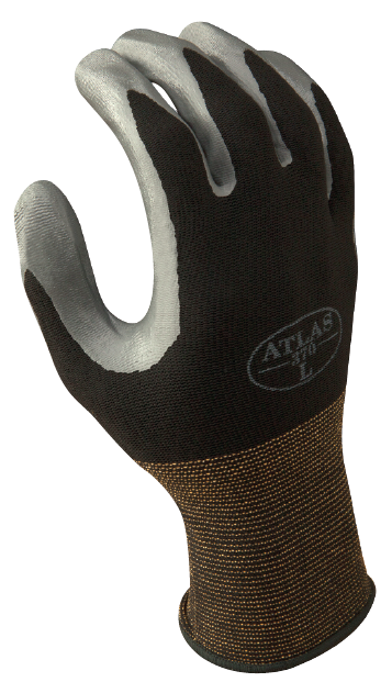 Black Showa Atlas 370 Work Glove 24 Pairs for sale online 