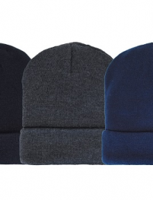 847/KNHAT - ACRYLIC KNIT BEANIE